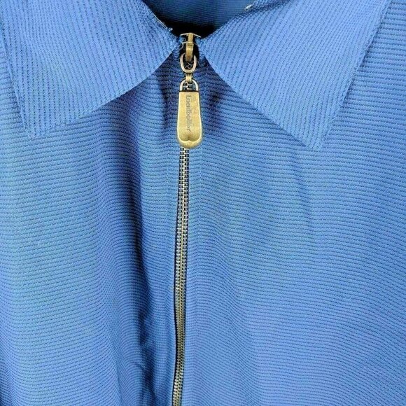 Jos A Bank Blue Lightweight Leadbetter Golf Jacket Men's size XXL - Picture 3 of 7